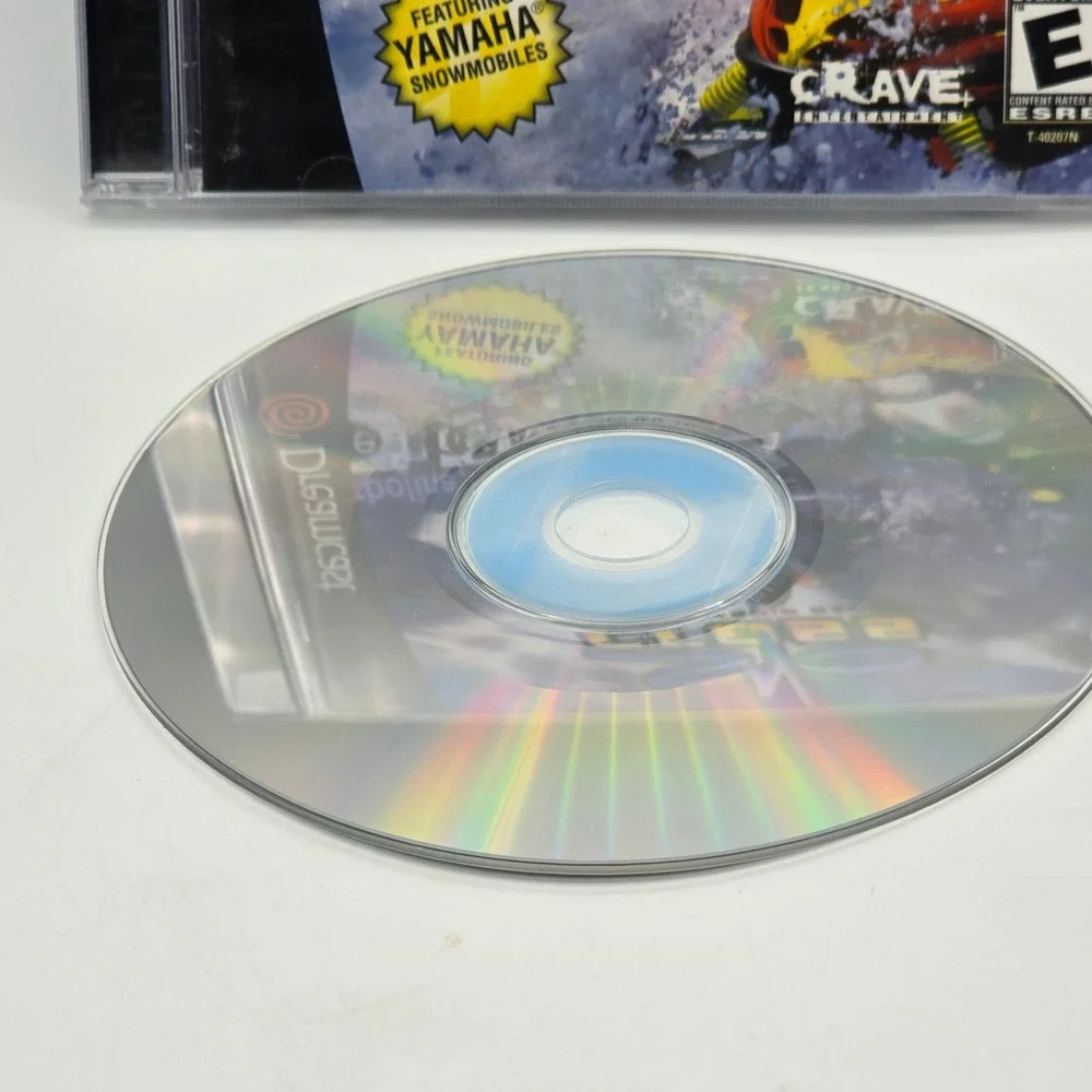 Sega Sno-Cross Championship Racing Dreamcast NTSC Yamaha Snowmobile Racing Game